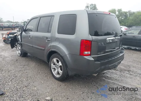 2013 Honda Pilot Exl из США, поврежденный, VIN 5FNYF4H51DB076570